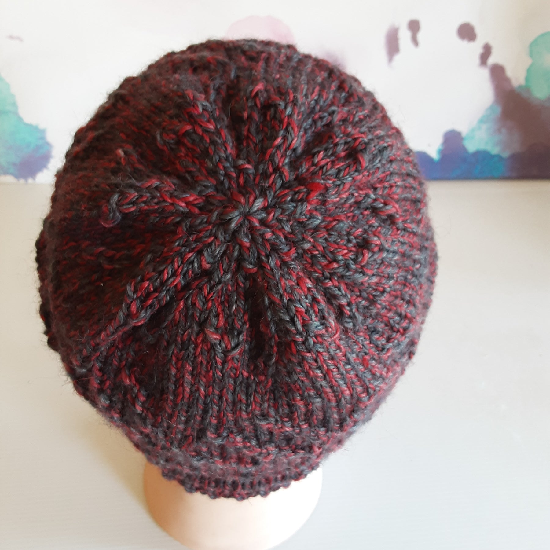 Handmade soft and warm winter beanie