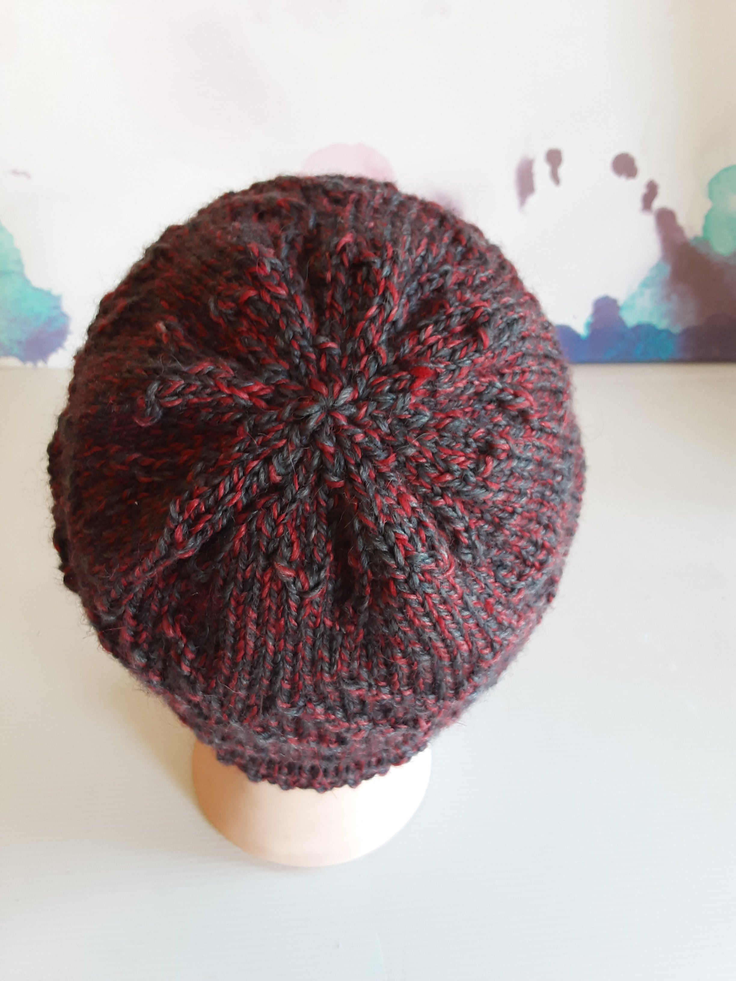 Handmade soft and warm winter beanie