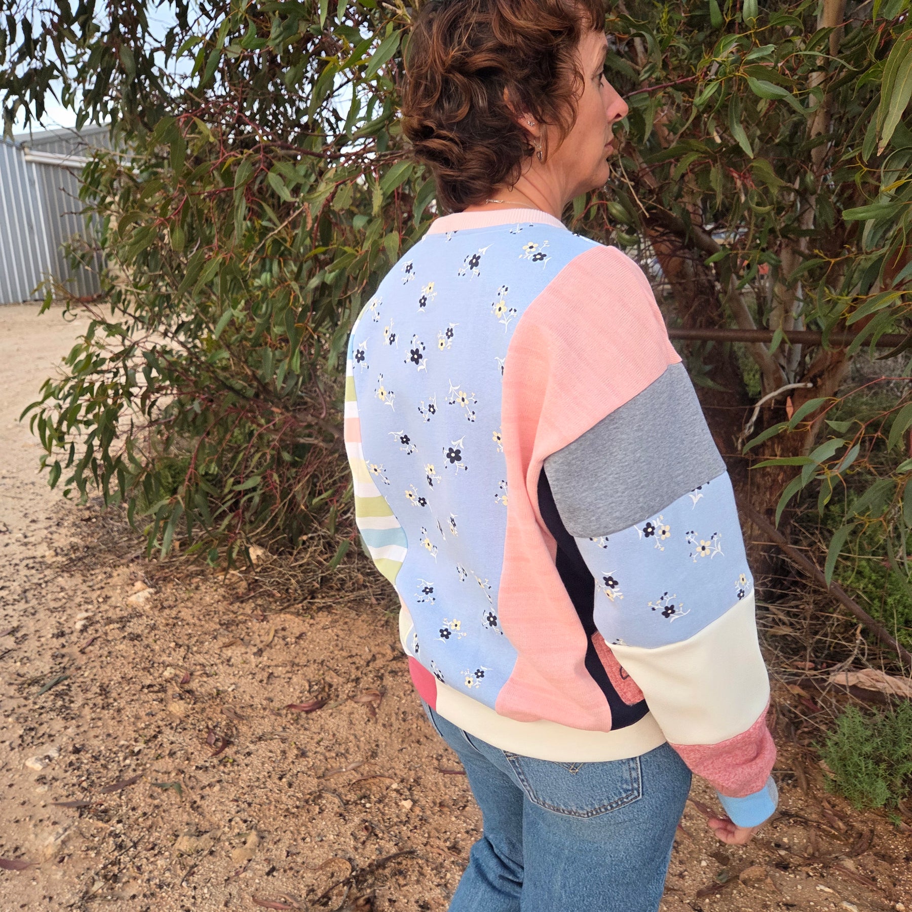 Sweet Pastel - Patchy Fleece - S/M