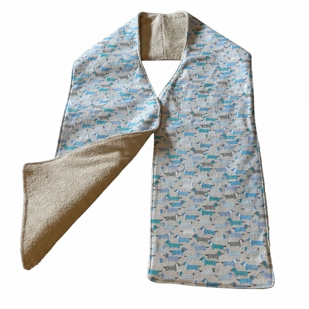 Dignity Dinig Scarf/Bib for Elderly or Disabled Adults or Medical Needs Cotton or Flannelette