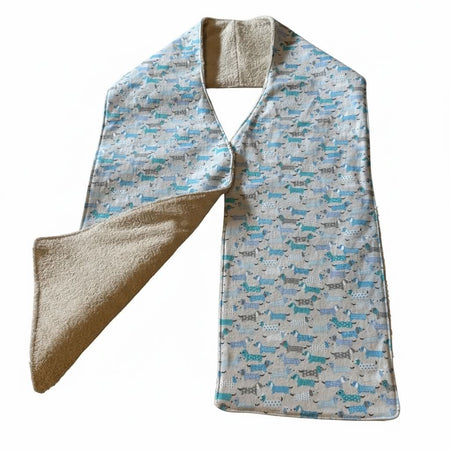 Dignity Scarf Bib for Elderly or Disabled Adults or Medical Needs Cotton or Flannelette