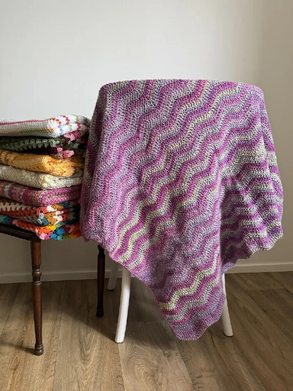 Crochet | Baby Blanket / Throw | Various Pink & Variegated options