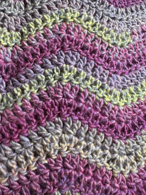Crochet | Baby Blanket / Throw | Various Pink & Variegated options