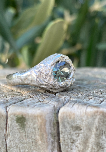 Molten Tourmaline Ring