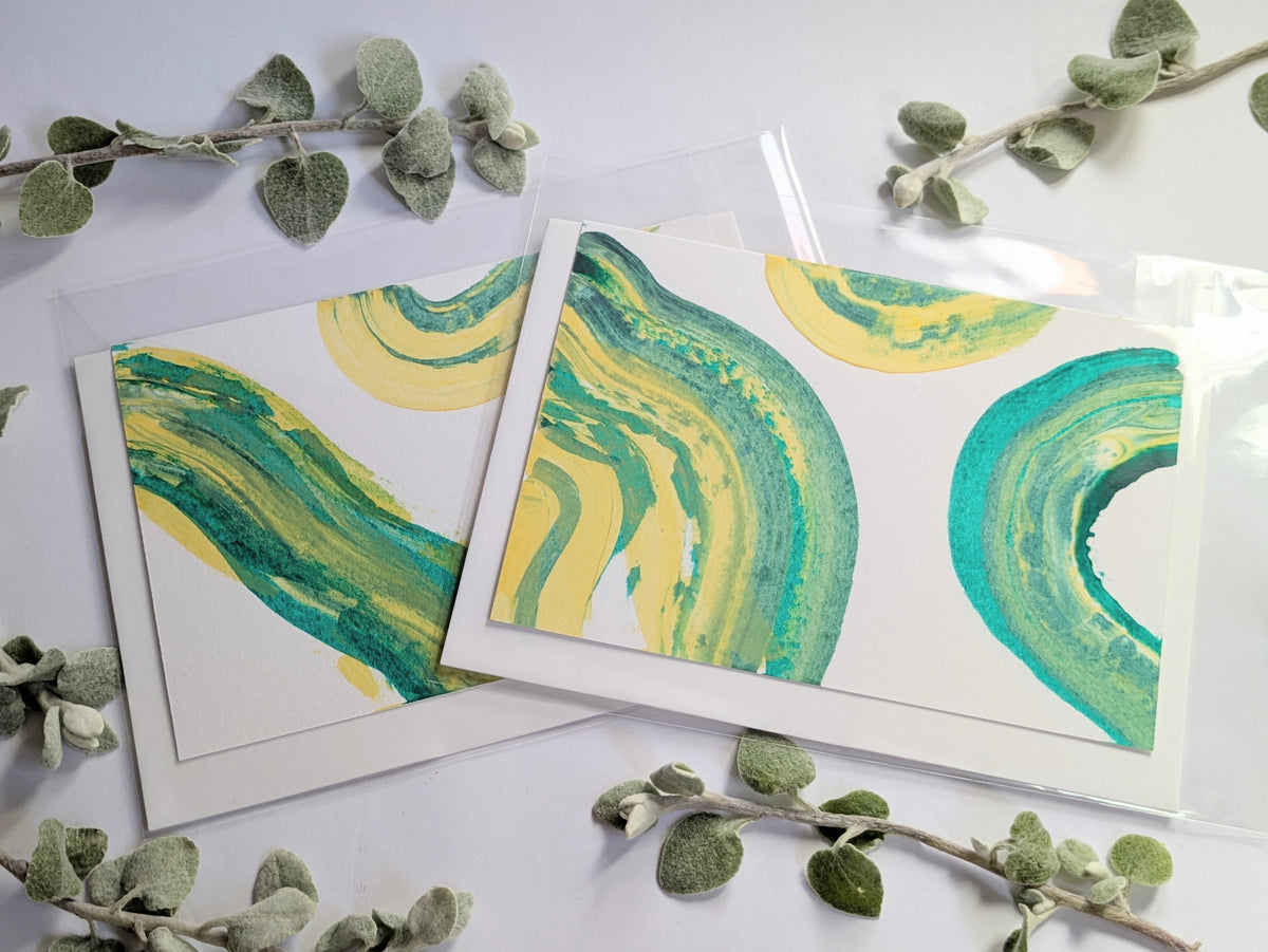 Hand Printed Greeting Cards