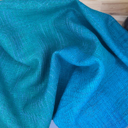 Hand-Dyed and Handwoven Linen/Cotton Tea Towels
