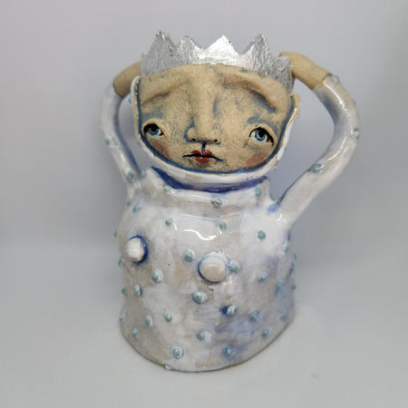 Clay Queen, light blue, treasure keeper