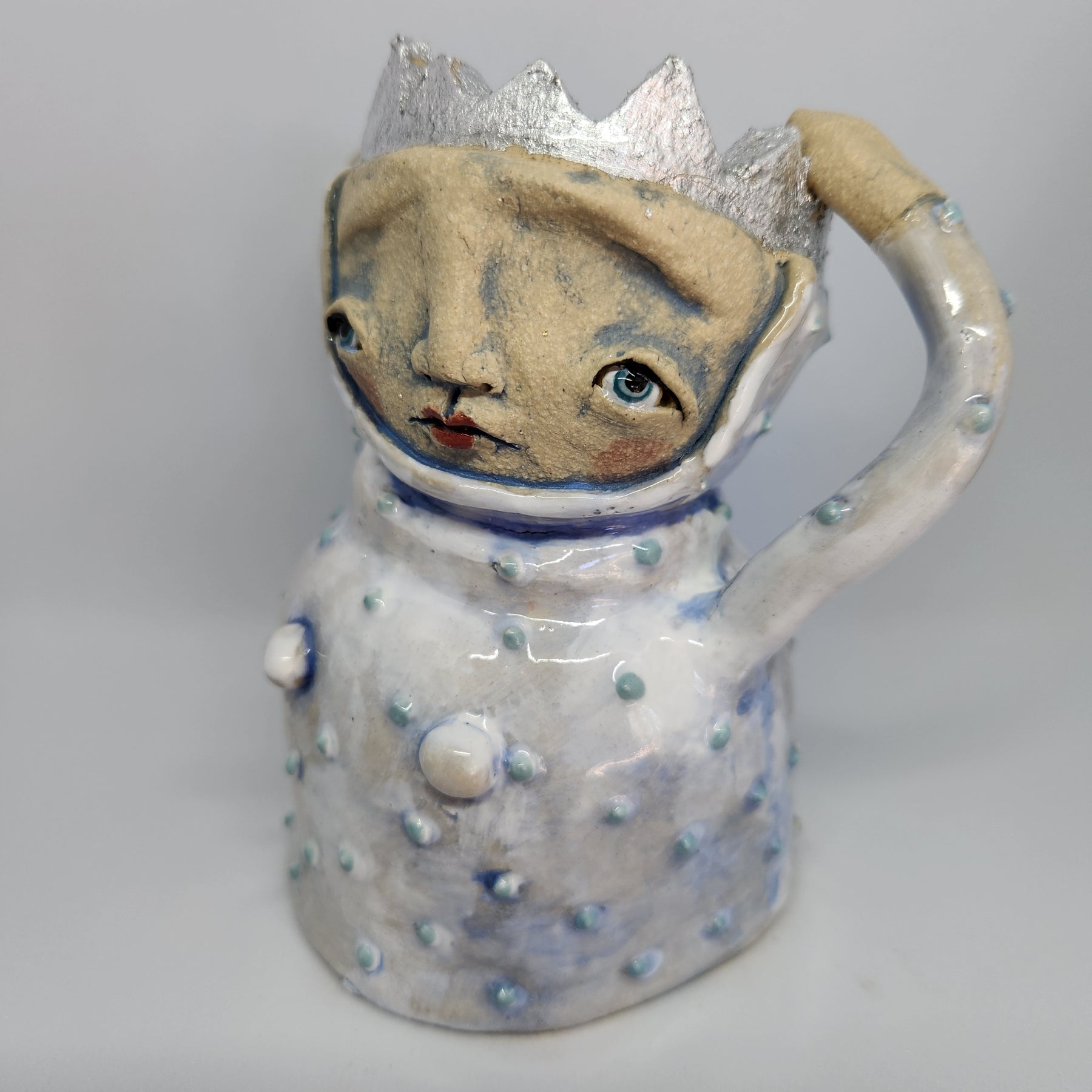 Clay Queen, light blue, treasure keeper