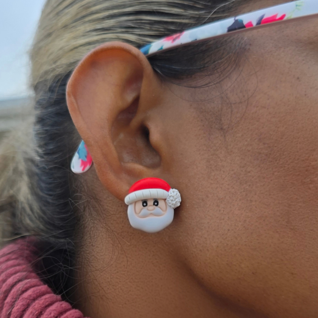Mr & Mrs Claus Stud earrings