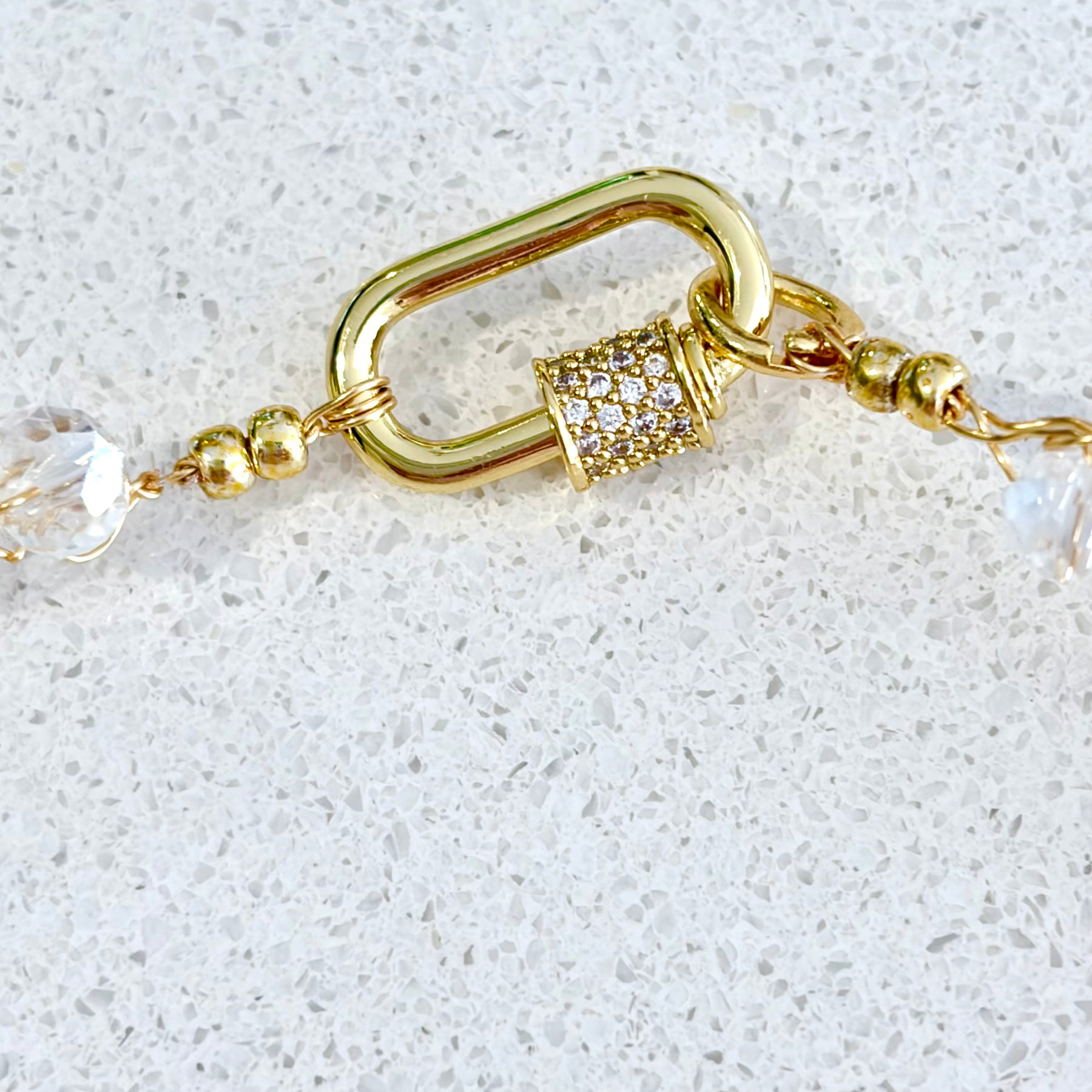 Lemon Jade Necklace “Lemon Twist”