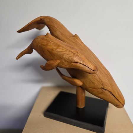Whale pair - Mother and baby