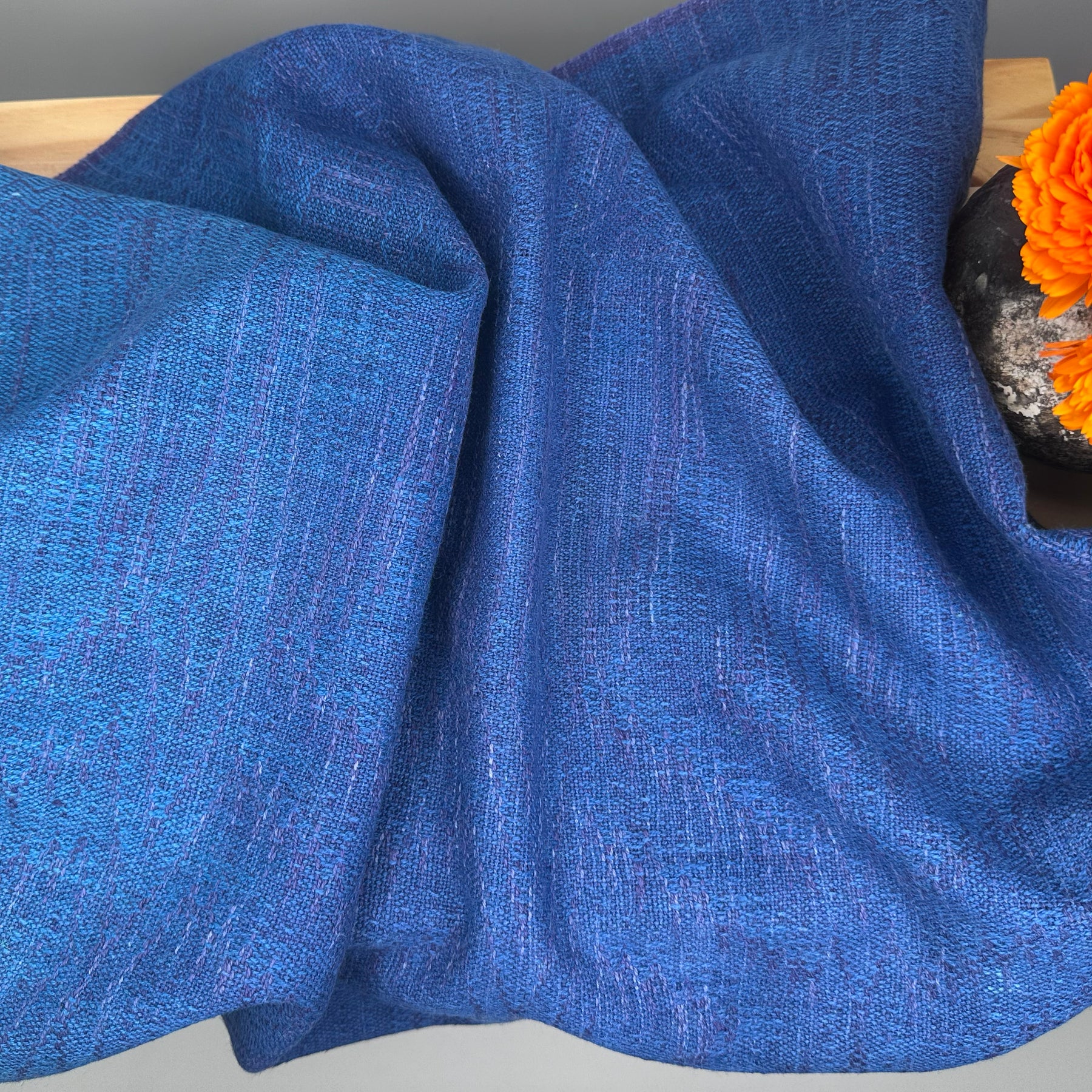 Hand-Dyed and Handwoven Linen/Cotton Tea Towels