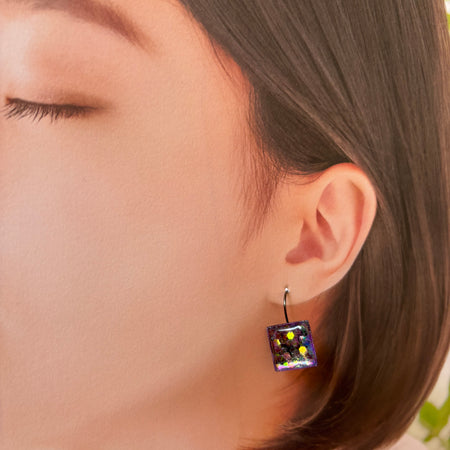 Square Resin earrings
