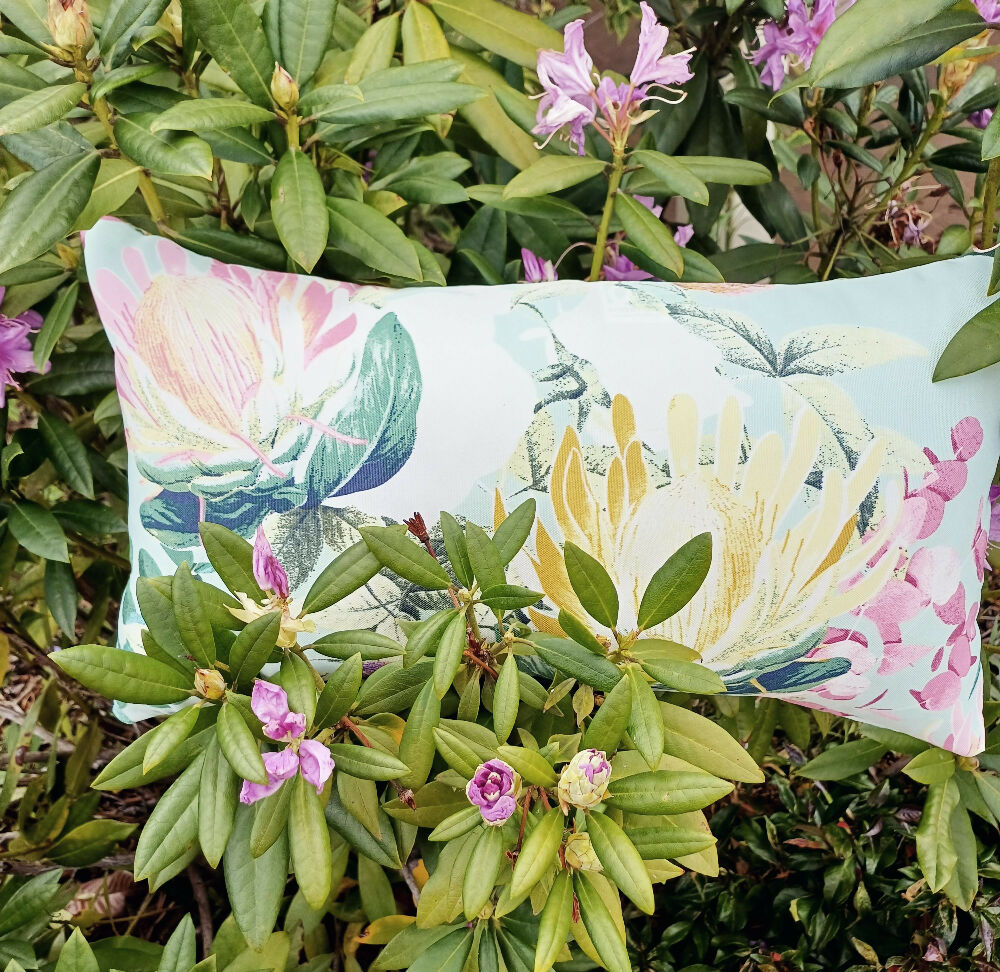 Lumbar Outdoor Cushion - Floral