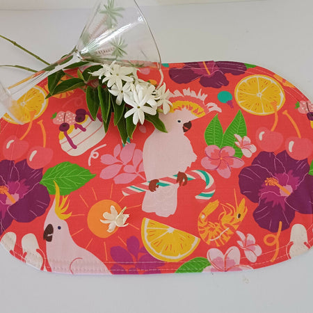 Tropicana - Sets of 2 - Oval Placemats