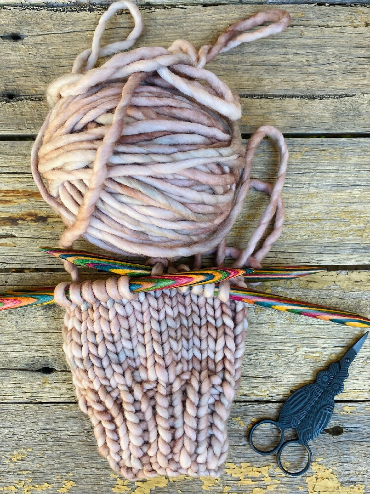Sierra Handwarmer Staceysknitwits Malabrigo Whole Grain 1