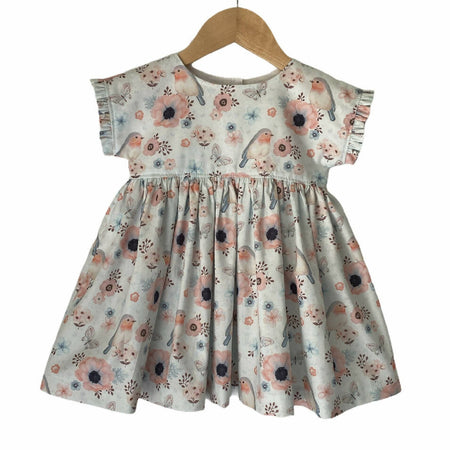 SIZE 00 Flowers & Birds CHLOE Dress