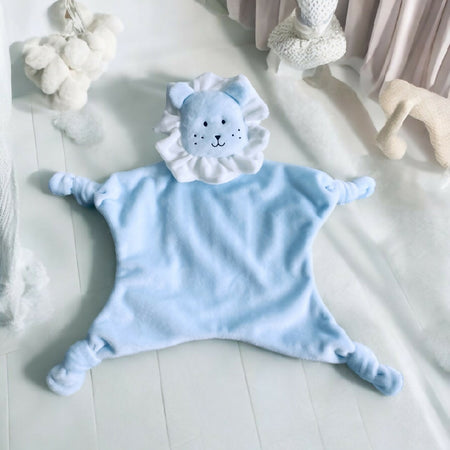 Baby Blue Minky Lion