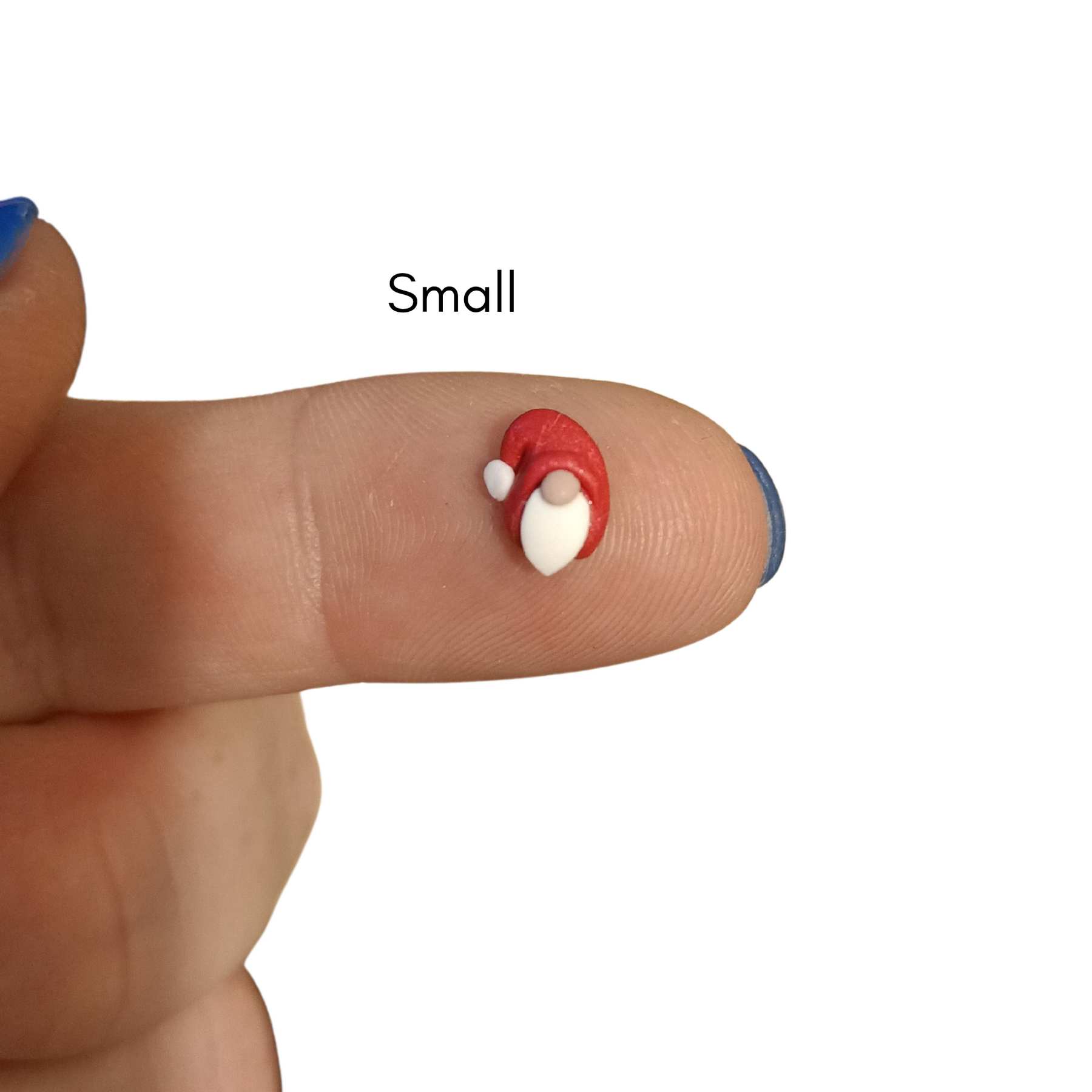 Christmas gnome stud earrings