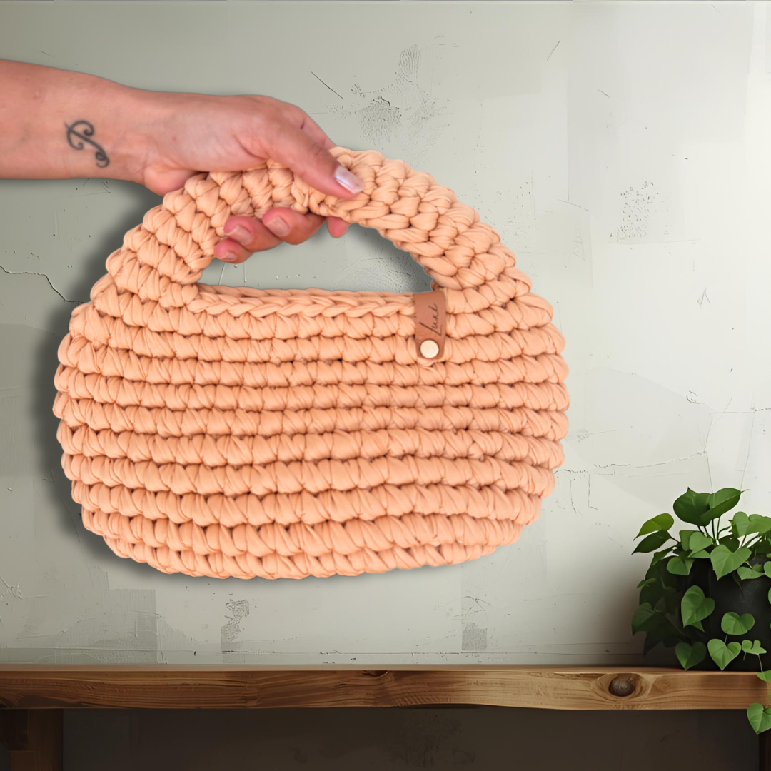 Mini Bag - Chunky T-shirt Yarn