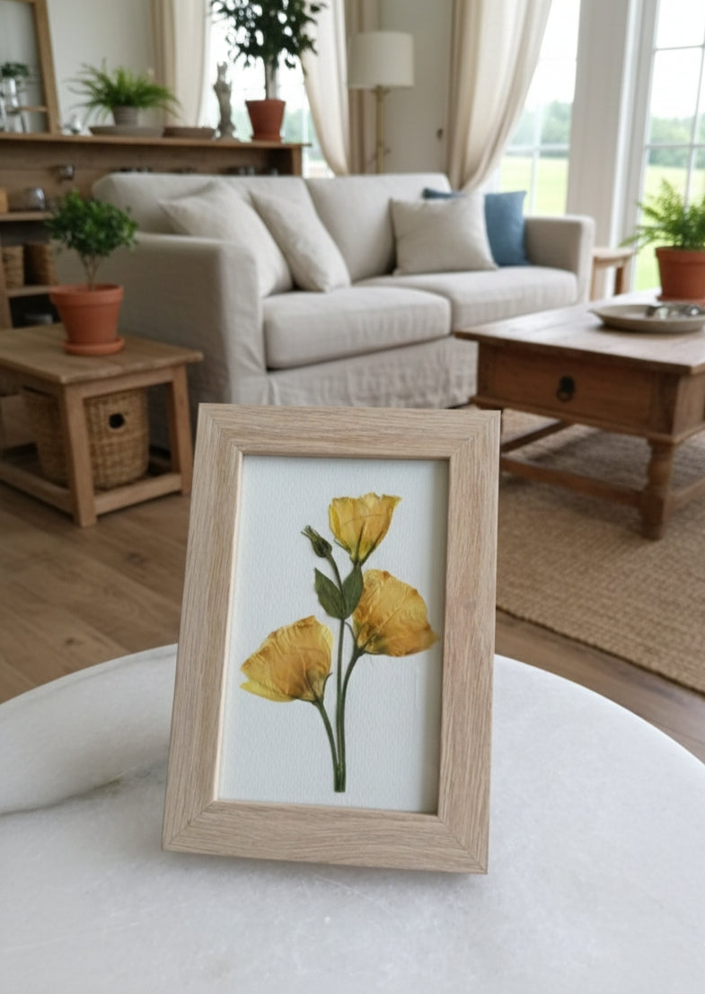 Simply Lissy | Pressed Flower Handmade Card