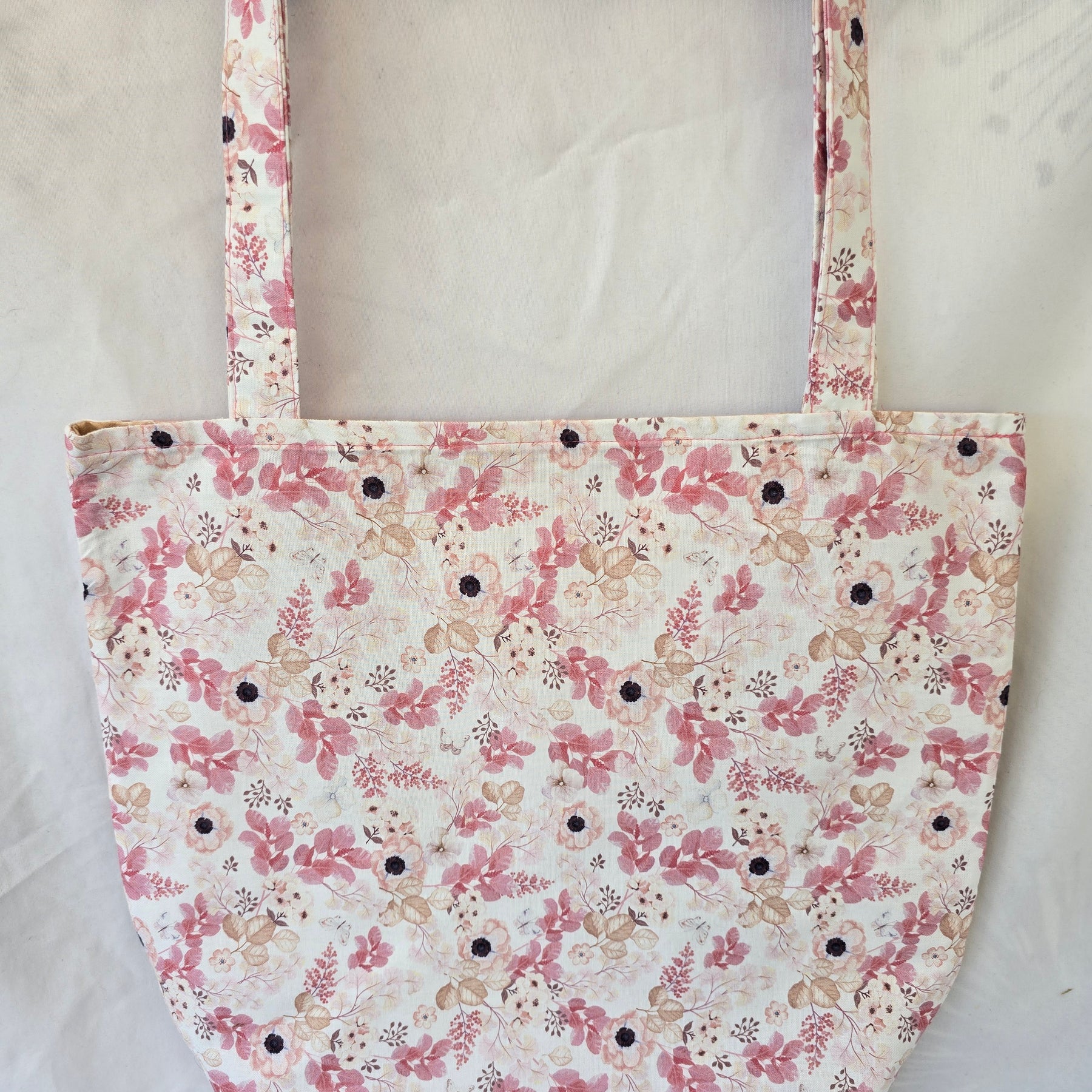 Handmade | Lined | Cherry Blossom | Tote Bag