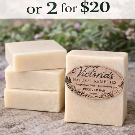 Magnesium Soap Bar 110g - Soothes and Repairs