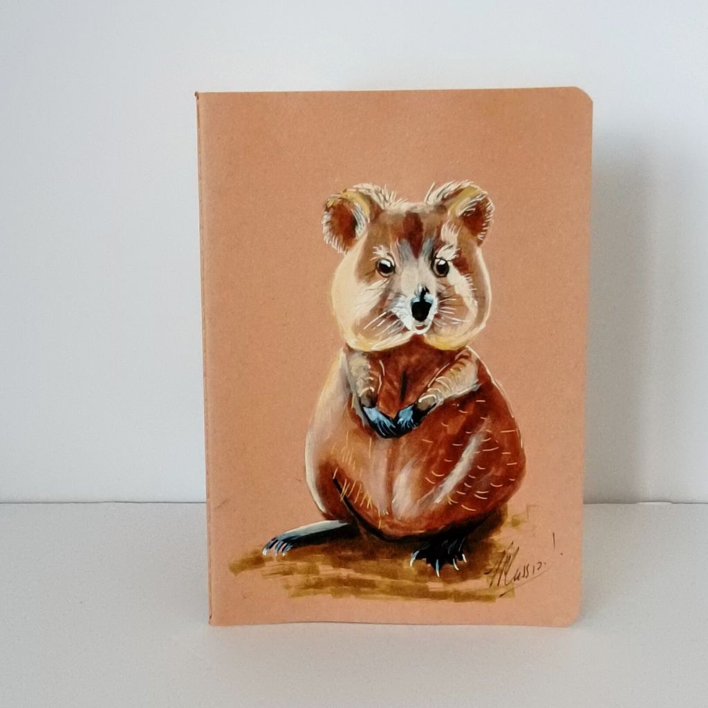 Notebooks Cotton Bound Lined A5 featuring birds and animals