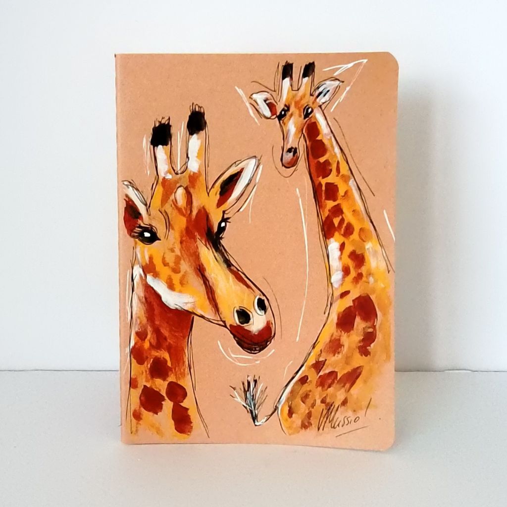 Notebooks Cotton Bound Lined A5 featuring birds and animals