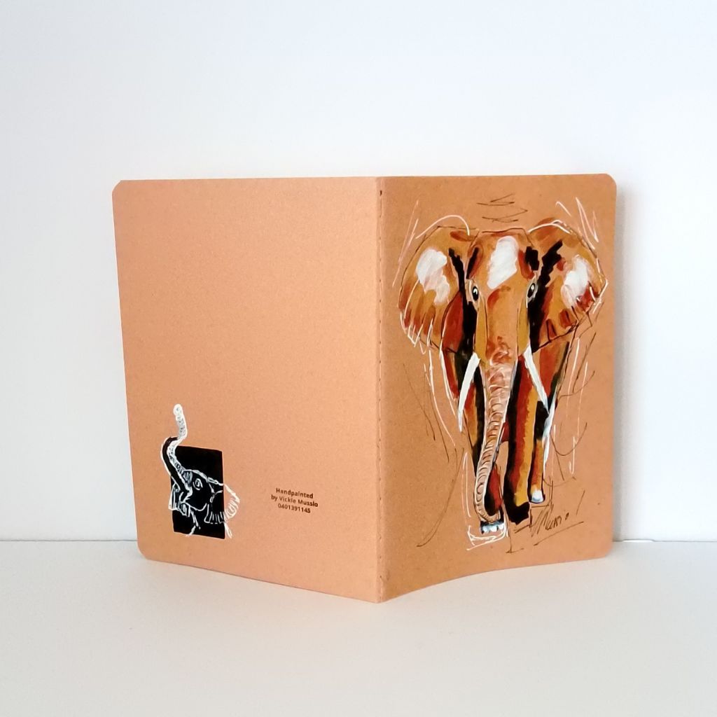 Notebooks Cotton Bound Lined A5 featuring birds and animals