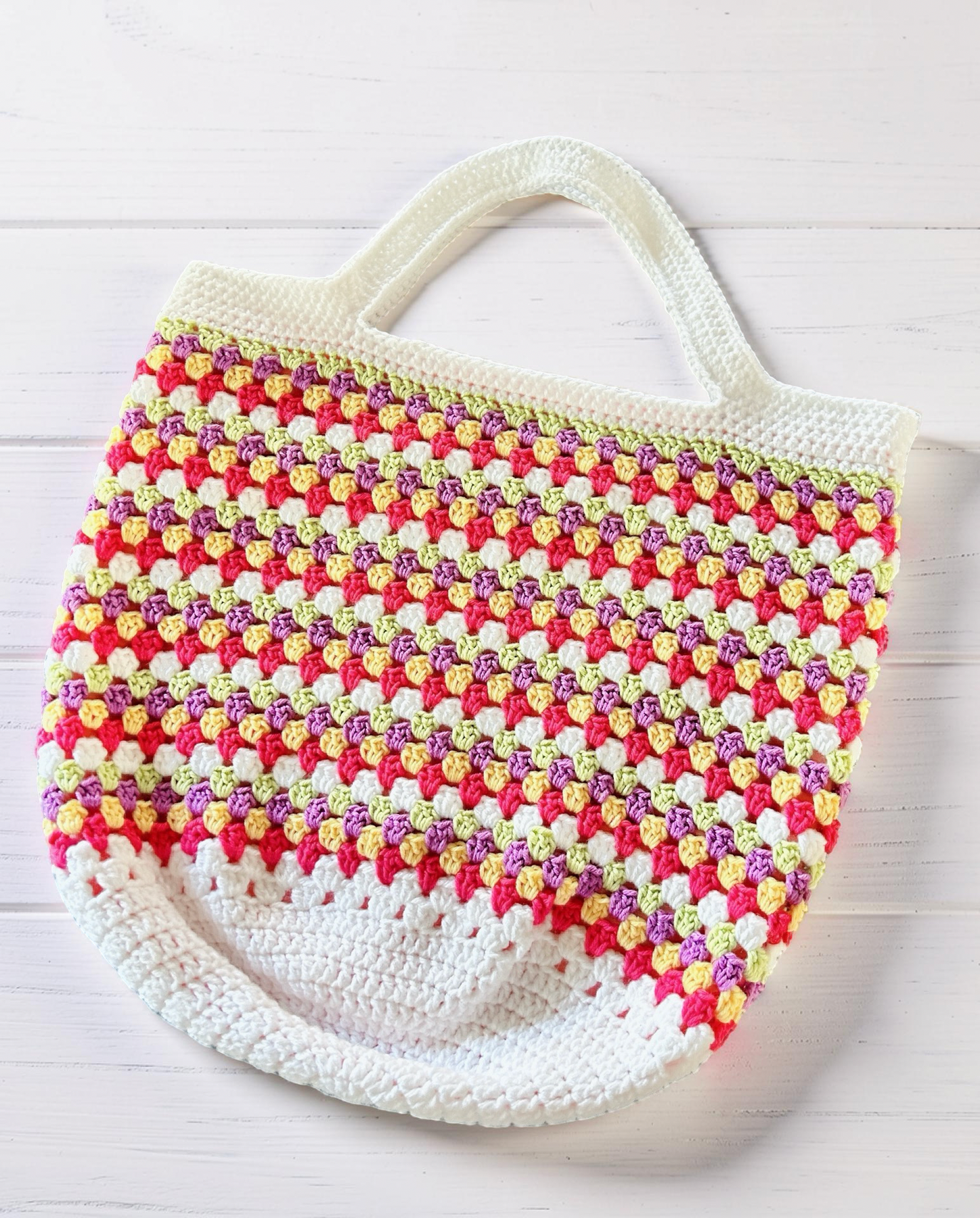 Custom Handmade Fully Lined Crochet Tote Bag, Market Bag Everyday Shoulder Tote, Australian Handmade
