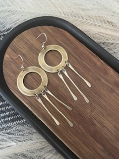 Brushed Brass and Silver Falls