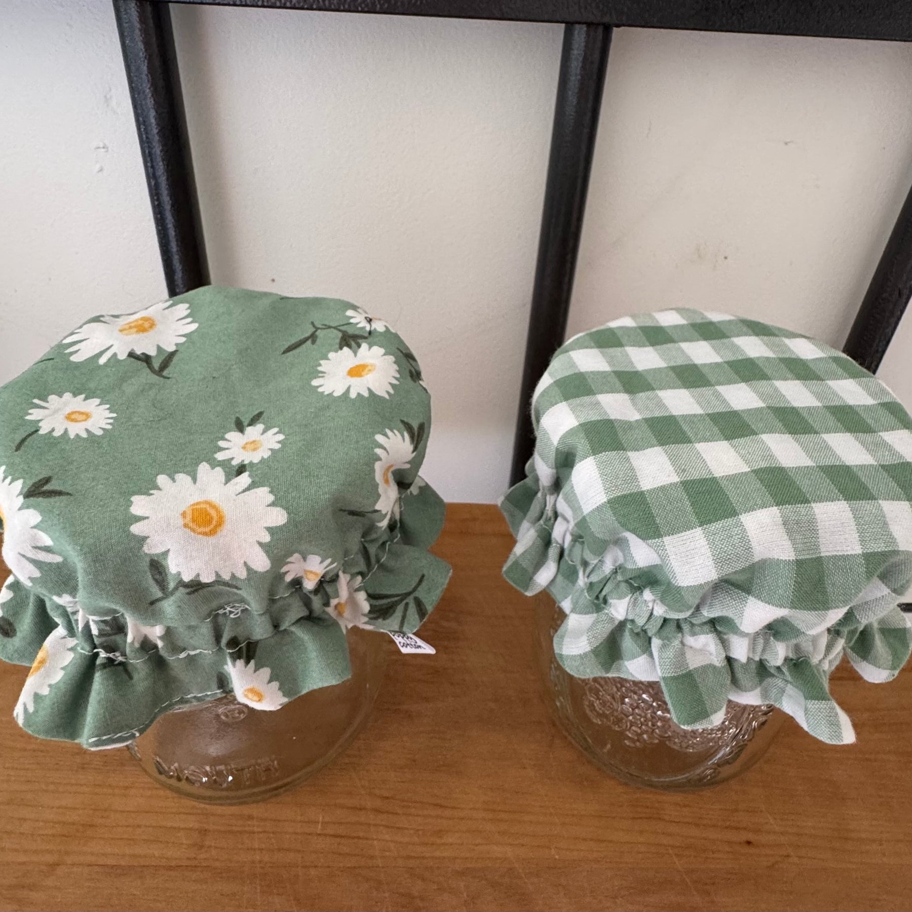 Reversible Daisy Bowl & Jar Covers – Handmade in Tasmania