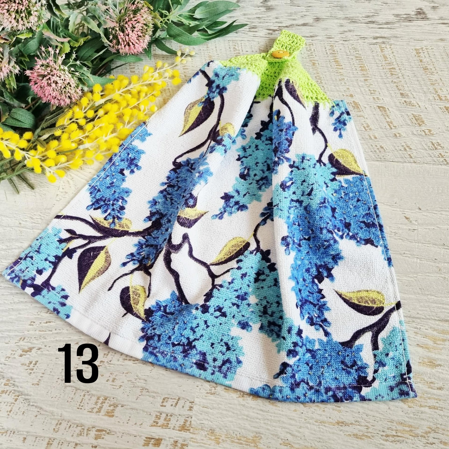 Kitchen Hand Towel | Hanging | Cotton | SINGLE LAYER | 9 Styles - 10-18