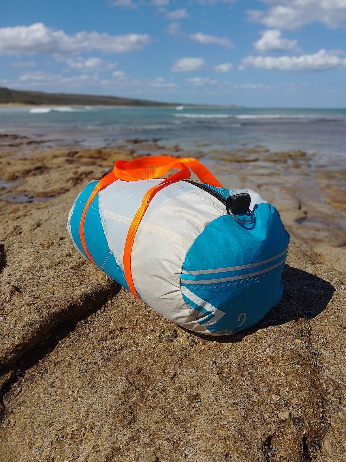 One-of-a-Kind Kite Duffle | Sustainable Handmade Bag Made in Torquay
