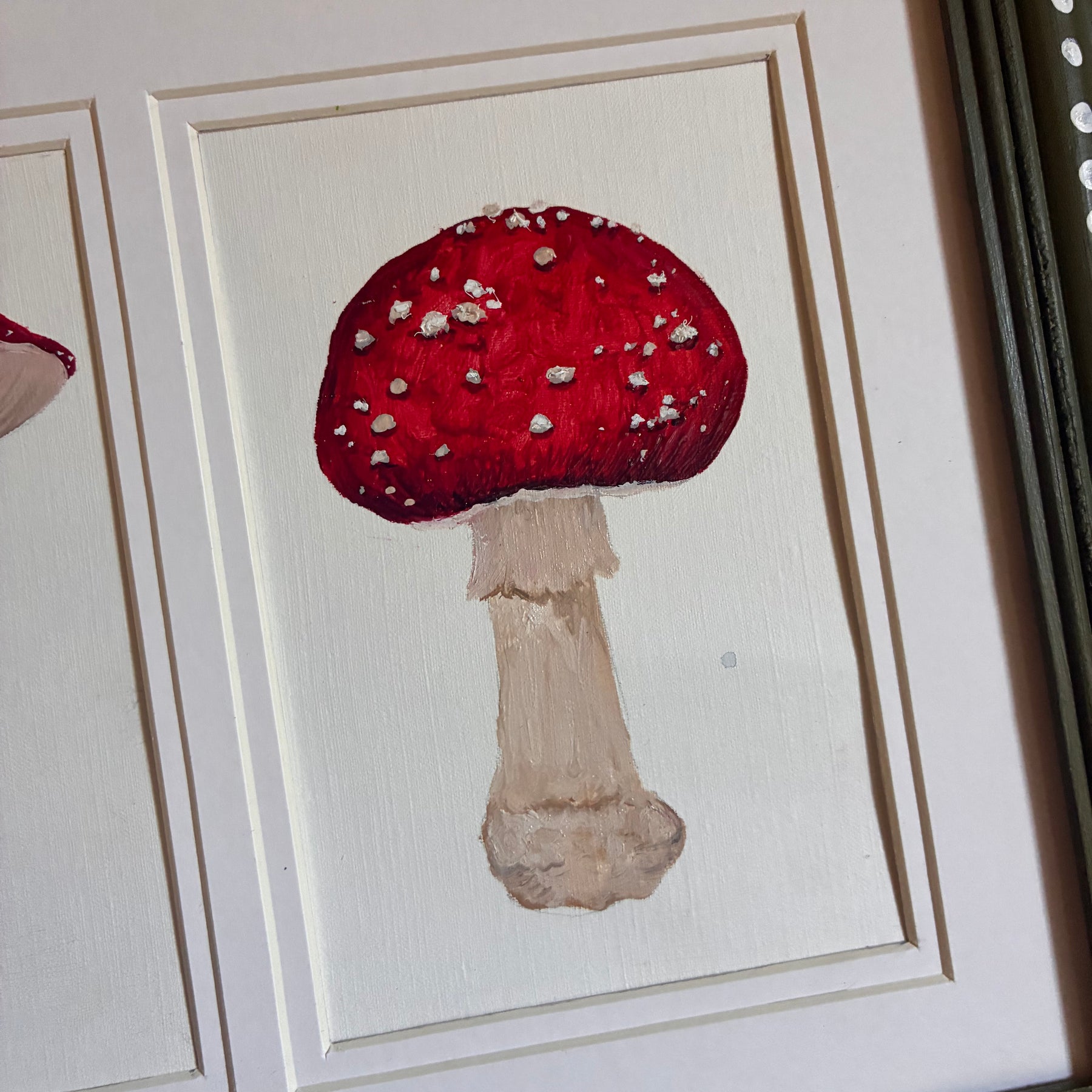 Original Duo toadstool painting
