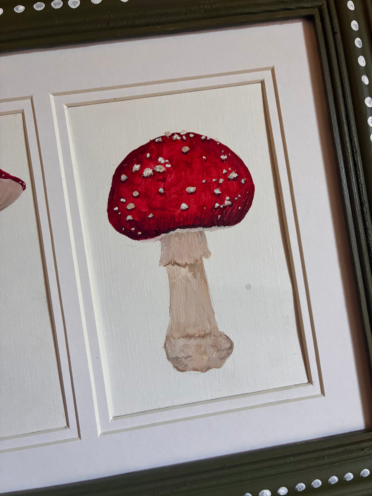 Original Duo toadstool painting
