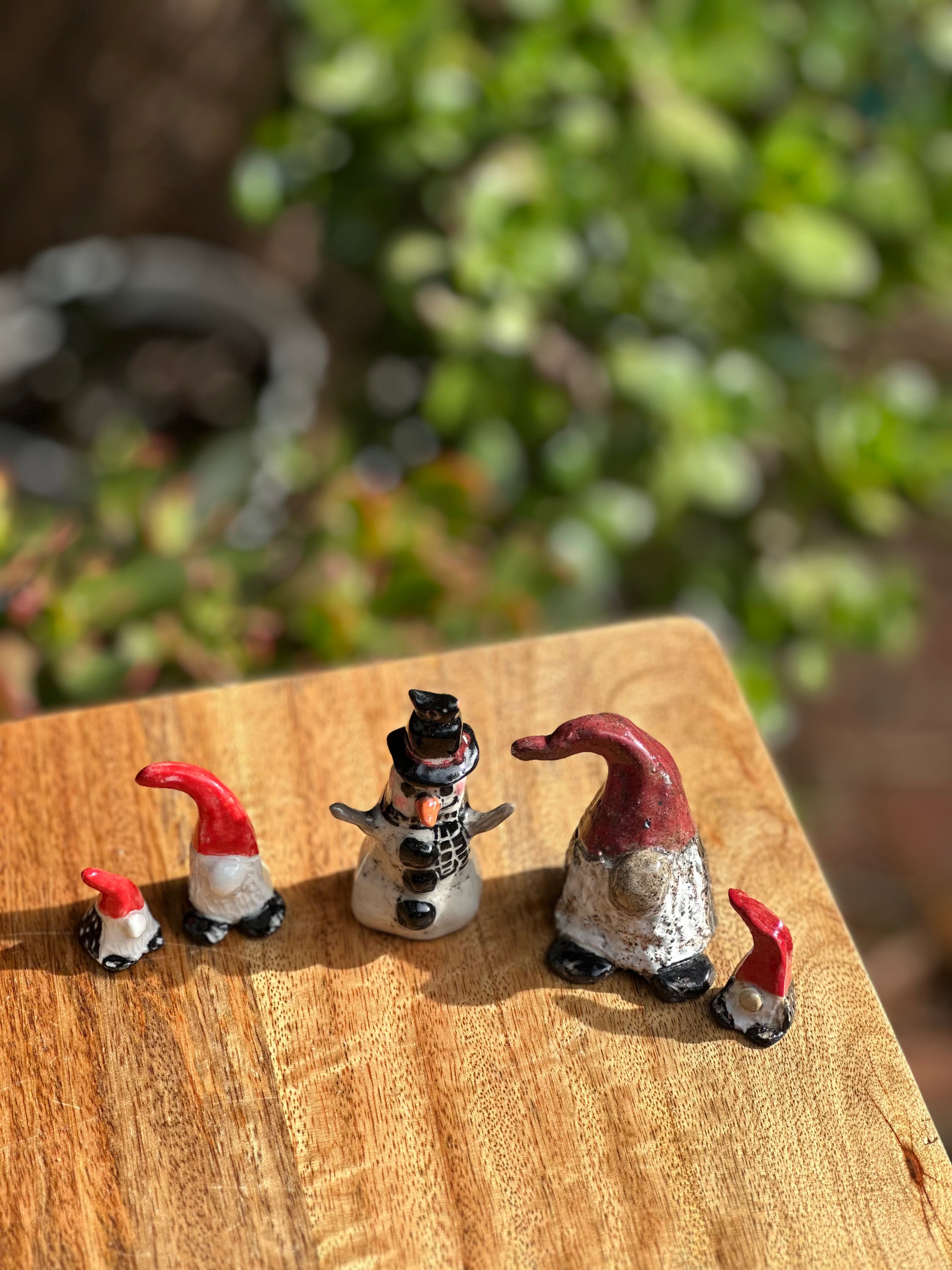 Tiny Gonk | Handmade Ceramic Christmas Ornament