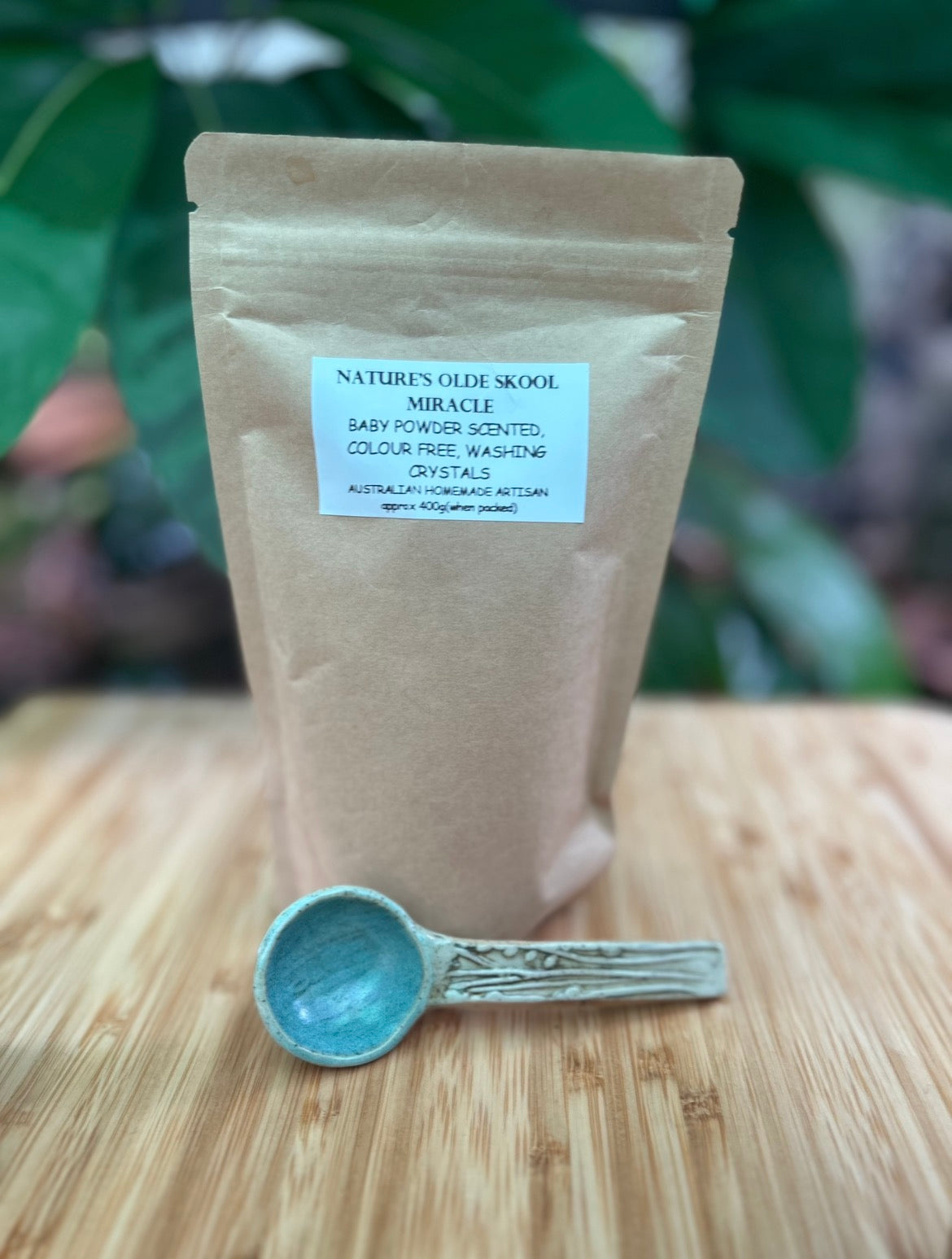 Handmade Washing Crystals | Baby Powder Fragrance | Natural Fabric Softener Alternative
