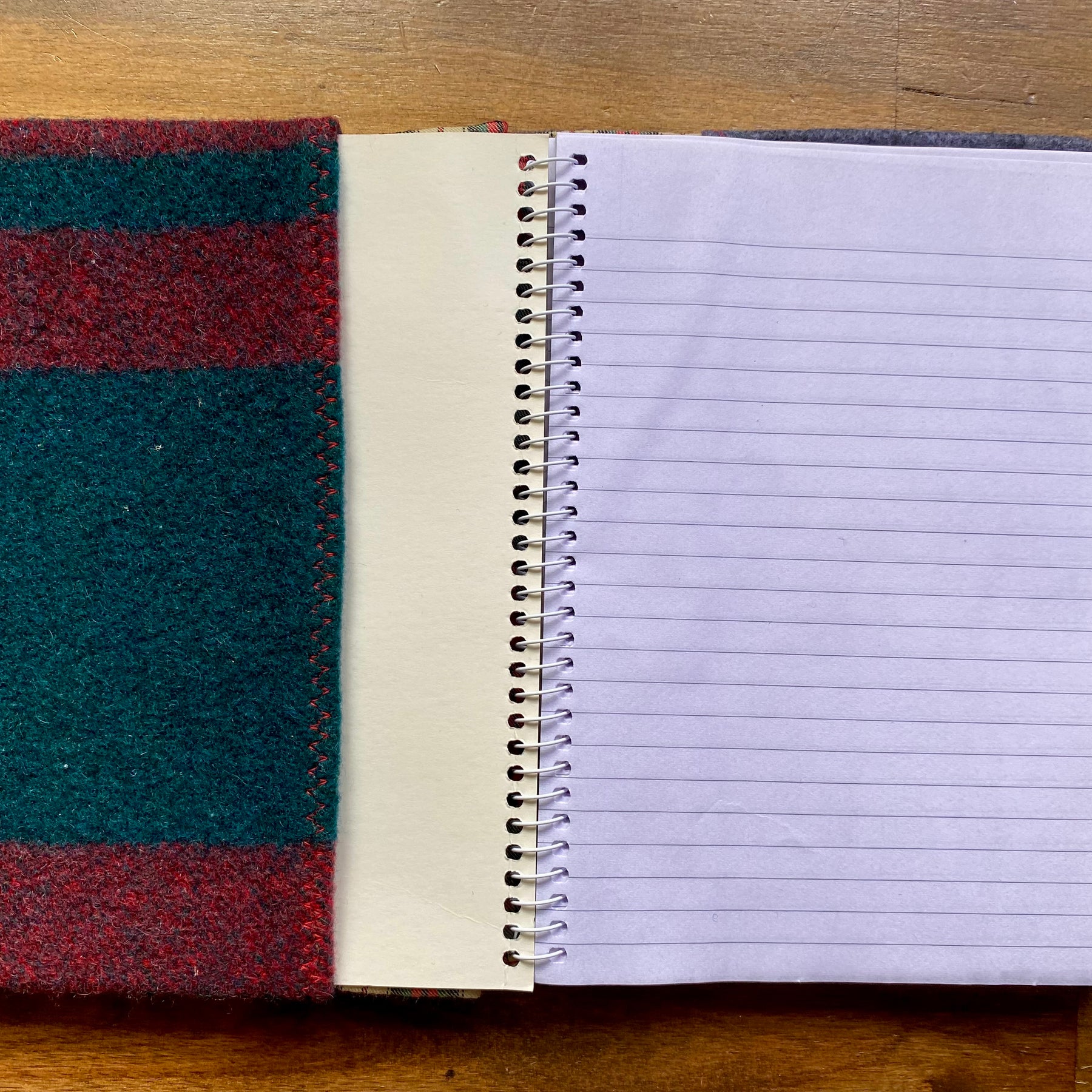 A5 Upcycled Notebook Scotty Dog - Black