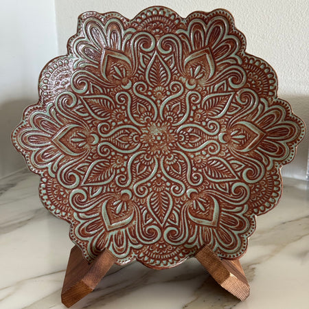 Amara Ceramic Platter | Large |  Studio Second | Decorative Piece Only