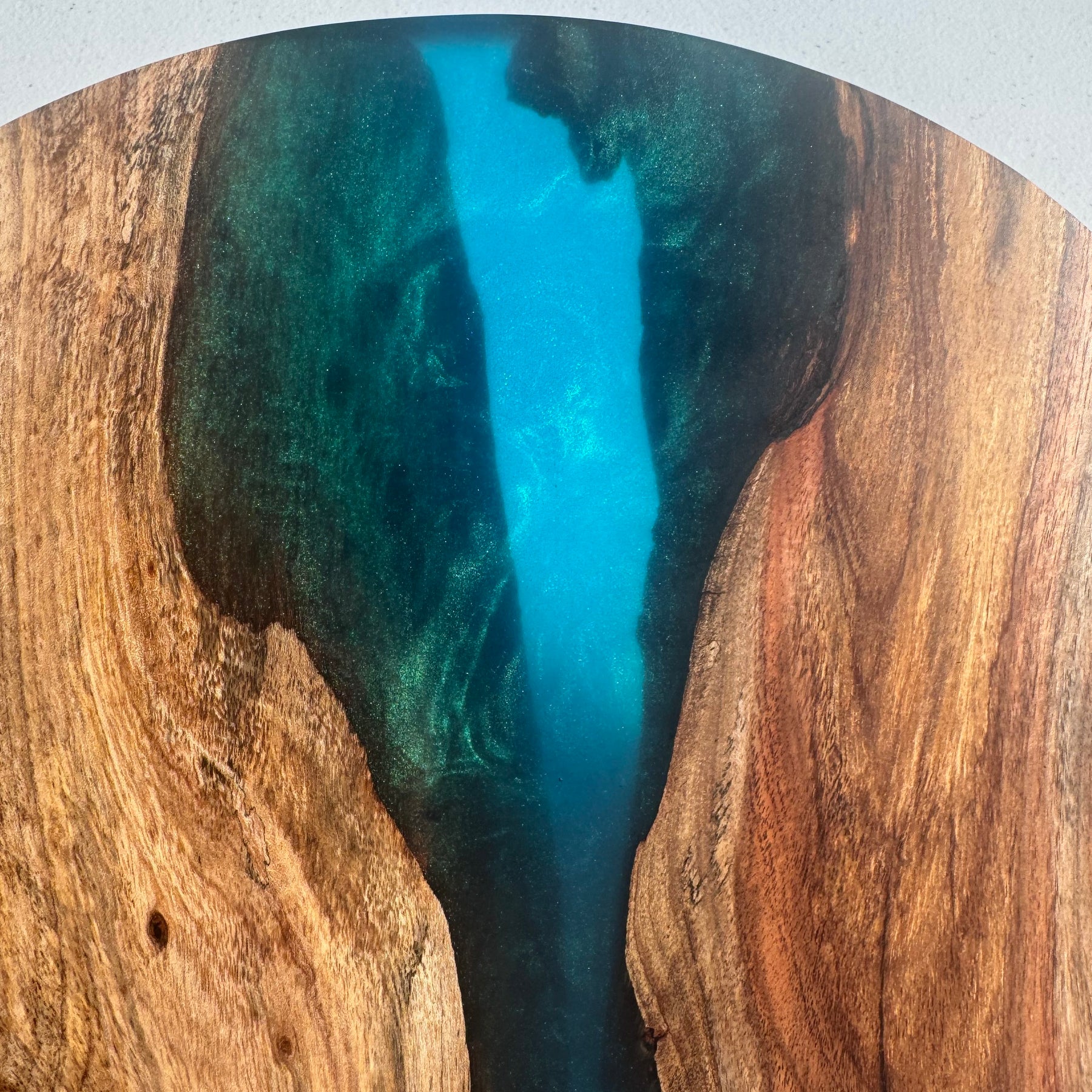 Round Acacia Serving Board or Lazy Susan