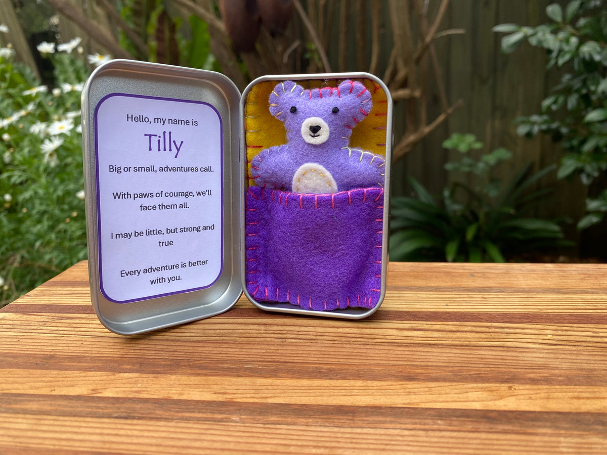 Teddy in a tin - Tilly #1