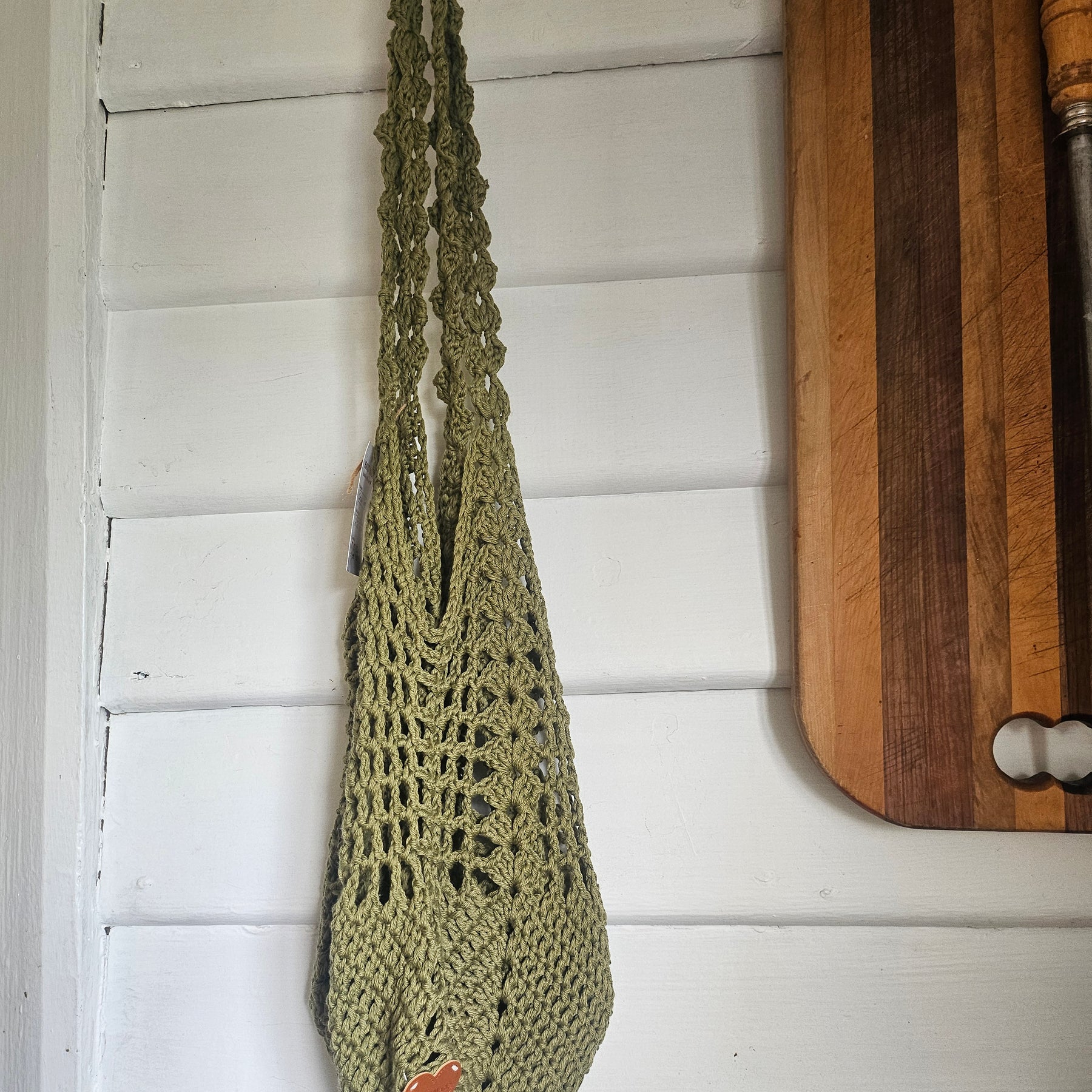 Farmhouse Crochet Market Bag