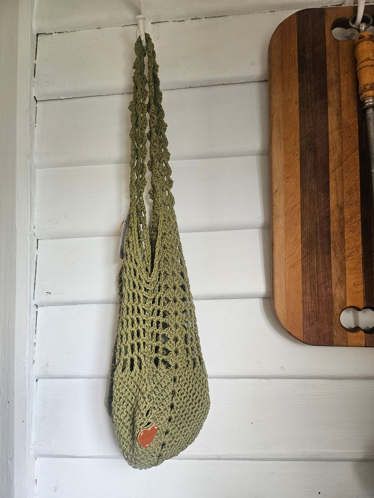 Farmhouse Crochet Market Bag