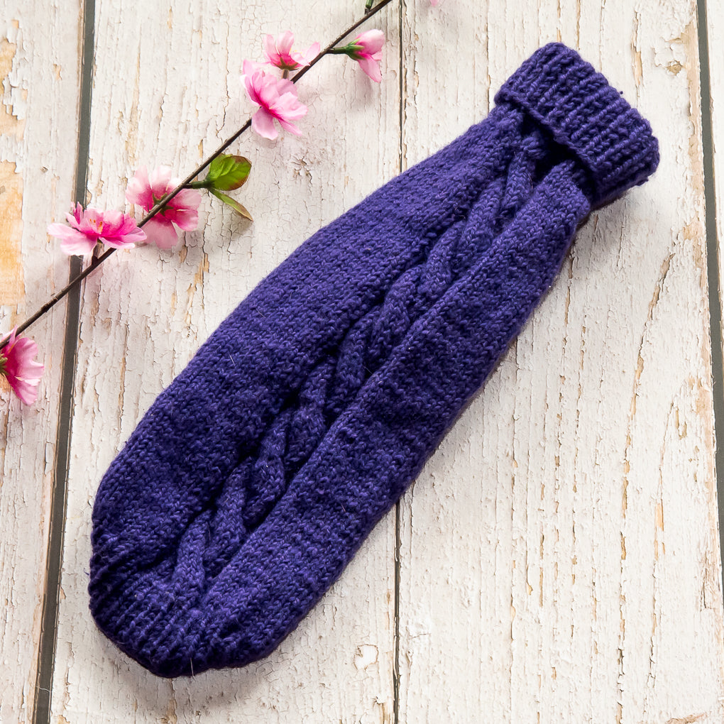 Pet Jumpers - 100% Wool, Hand Knitted Dog or Cat Jumpers - Single Cable Design