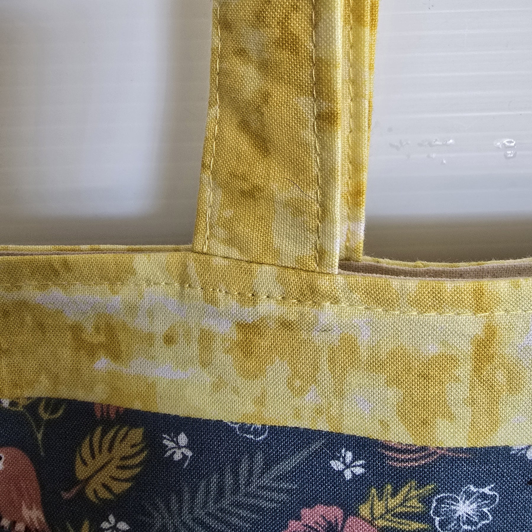 Handmade | Small Parrot | Garden | Tote Bag
