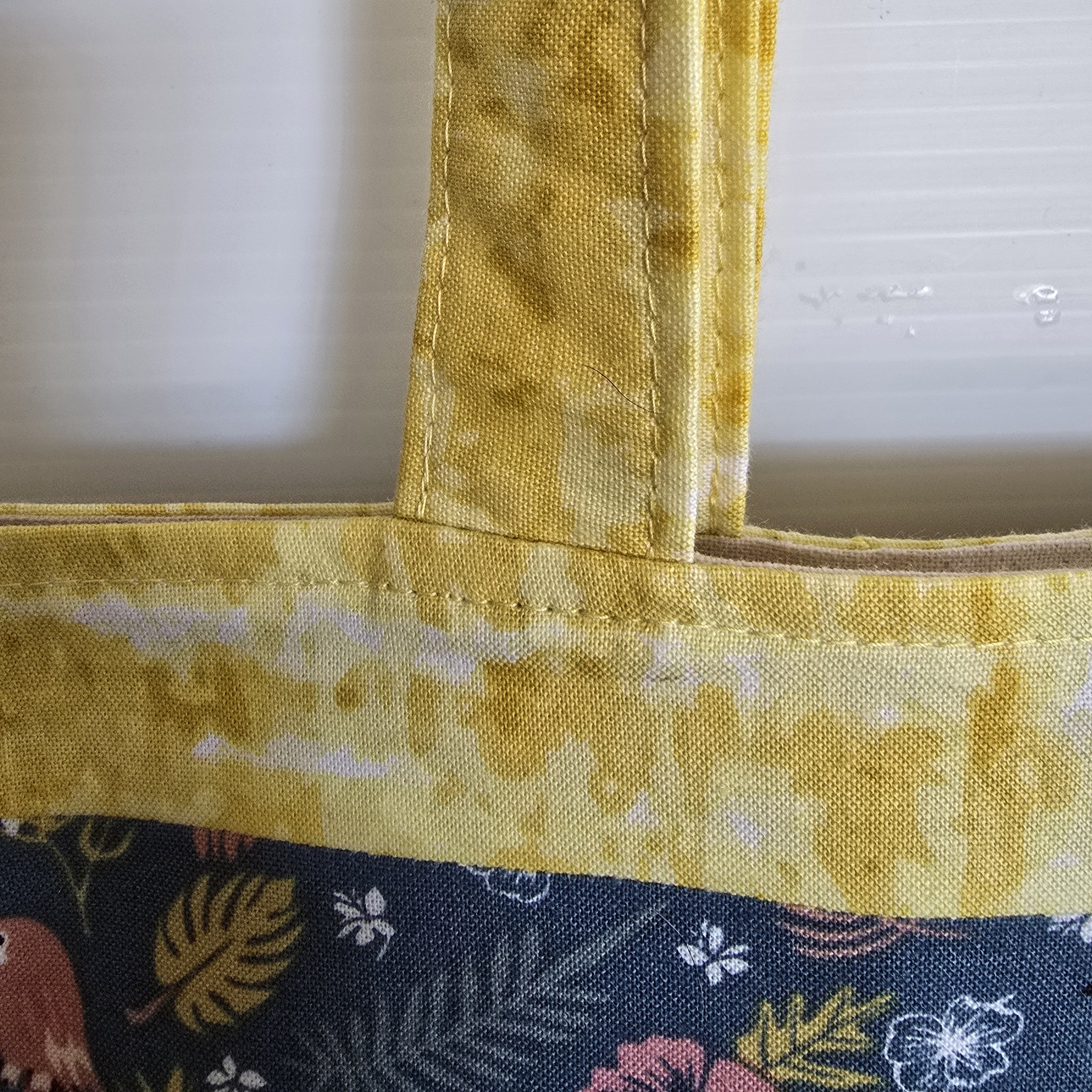 Handmade | Small Parrot | Garden | Tote Bag