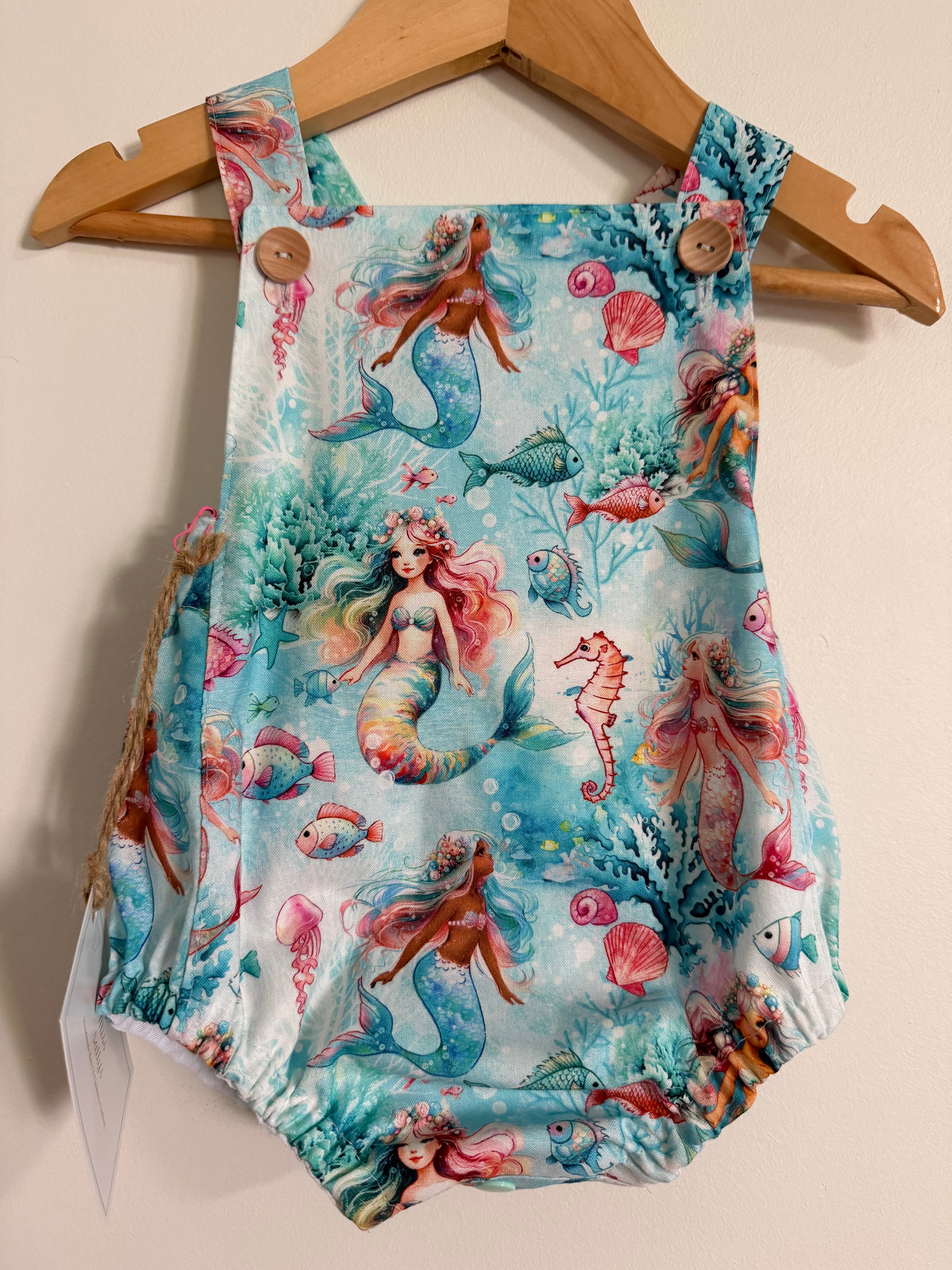 Adorable Mermaid Romper