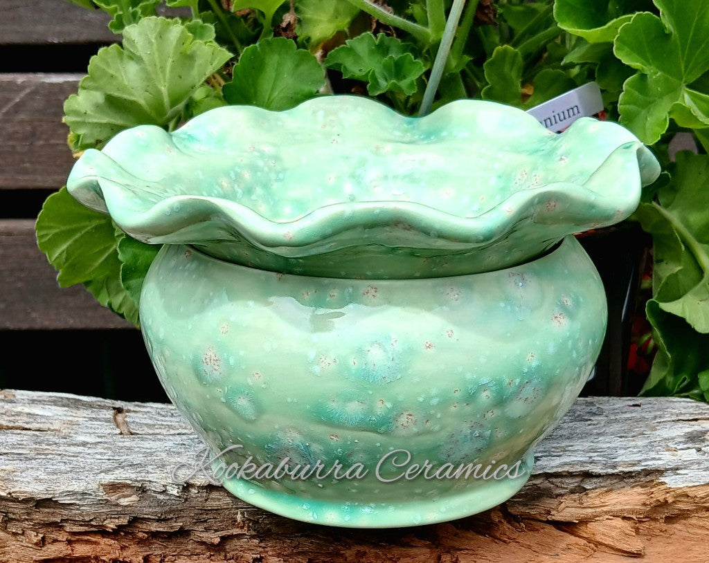 ceramic African Violet Pot Self Watering